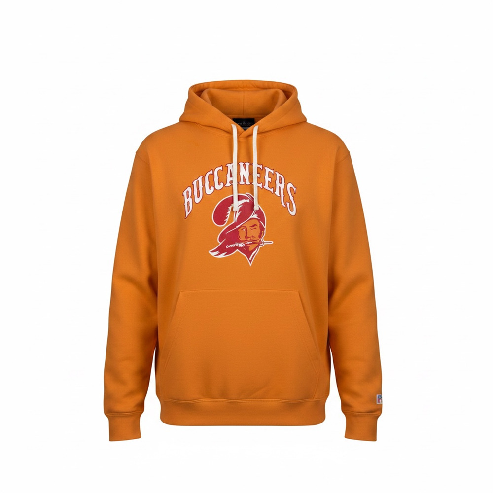 Mens Tampa Bay Buccaneers Nike Orange Throwback Club Pull over Hoodie